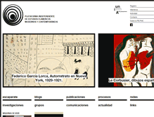 Tablet Screenshot of pieflamenco.com